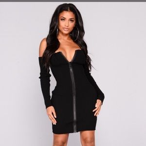 Take a shot zipper dress! FashionNova